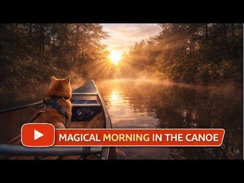 A Magical morning in the canoe -   4K