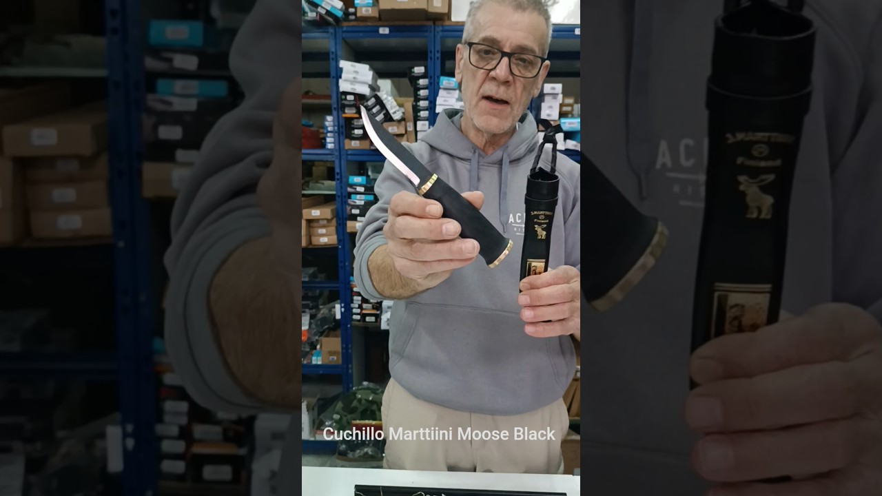 Marttiini Moose Black Knife