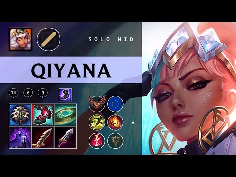 Qiyana Mid vs Zed - EUW Grandmaster Patch 26.02
