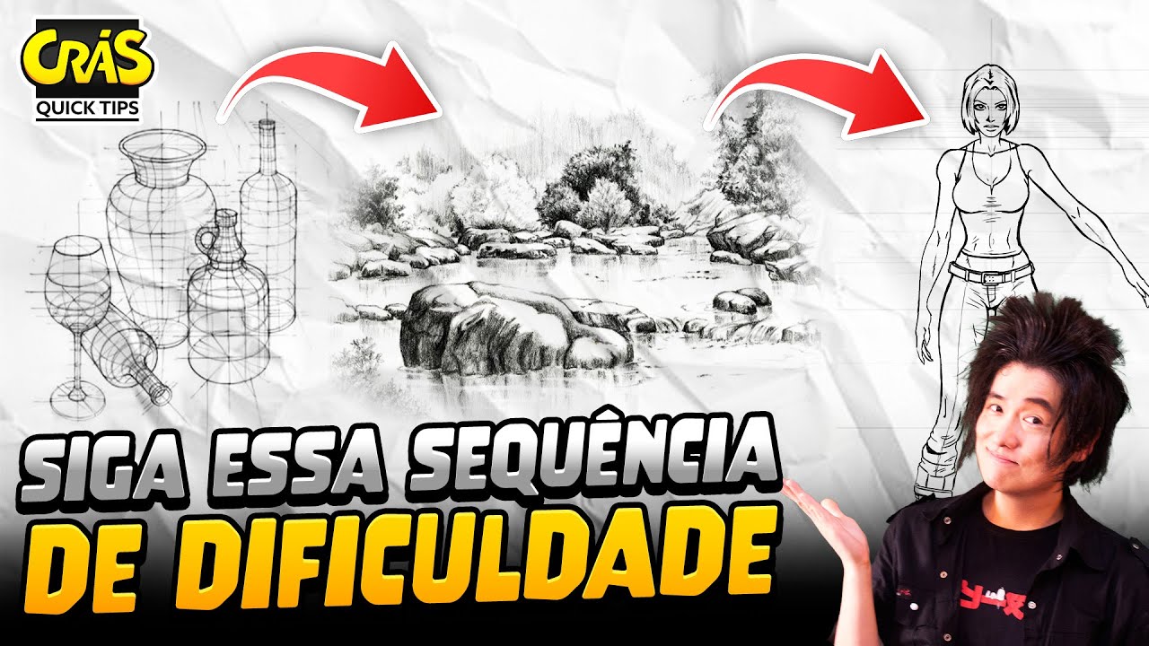 The RIGHT order for BEGINNERS to learn DRAWING | Crás Quick Tips