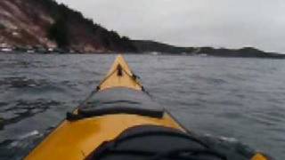 preview picture of video 'Fermeuse Kayaking Newfoudland Pt.3 Jan 1st, 2009'