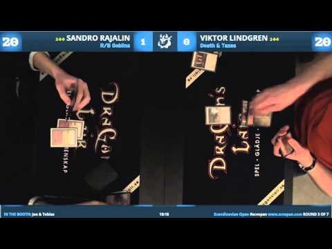 SCV#4 Legacy - Round 3 - Sandro Rajalin (R/B Goblins) vs (Death and Taxes) Viktor Lindgren