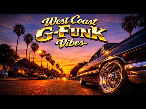 🌴 West Coast G Funk Vibes | Snoop Dogg, Nate Dogg & Warren G Inspired | Smooth Sunset Cruisin’ 🌅
