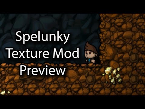 Spelunky: Texture Mod Preview - "Polar Exelion"