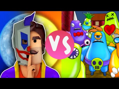 Caught Moment #1 | My Neighbor is Clown Man Vs Monster Neighbor Family House