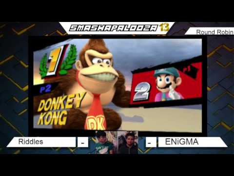 SmashaPalooza 13: Round Robin - Riddles (Donkey Kong) vs ENiGMA (Mario)