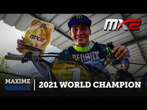 Maxime Renaux  | MX2 World Champion 2021 #Motocross