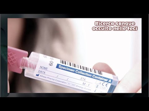 Ricerca del sangue occulto  nelle feci ... prevenzione tumori colon retto!