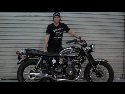 Dime City Cycles: The Distinguished Bonneville Triumph