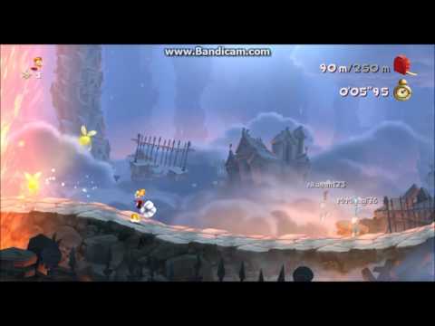 Rayman Legends Daily Challenge 14"18 sec. And 14"16 sec. (250m)