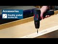 Akumuliatorinis smūginis gręžtuvas-suktuvas Bosch GSB 120-LI Professional, 12V 30/14Nm 2x2,0Ah