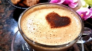 Homemade Cappuccino Recipe | Beaten Coffee Recipe in Hindi | Homemade Cappuccino Mix Without Machine