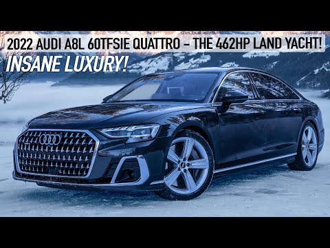 INSANE LUXURY DETAILS OF THE NEW 2022 AUDI A8L 60TFSIE QUATTRO - 462HP/700NM - FACELIFT D5.5 GEN