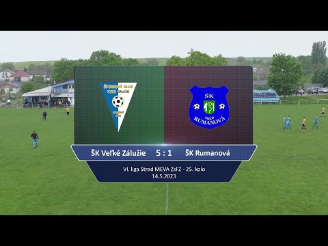 ŠK V. Zálužie - Rumanová 5:1 - zostrih 14.5.2023