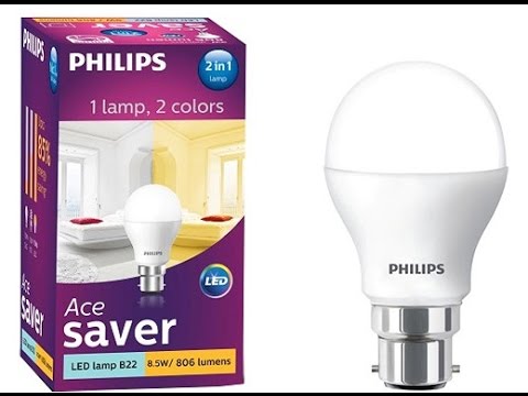 Philips 2 in 1 LED Bulb - innovative