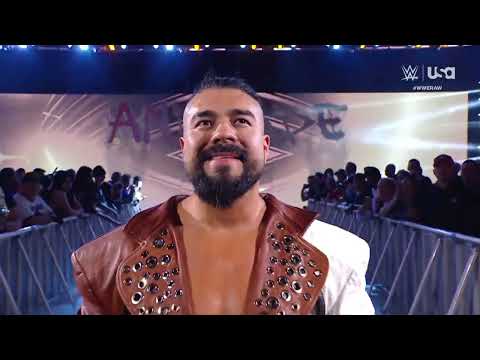 Andrade Entrance - WWE RAW 4/22/2024