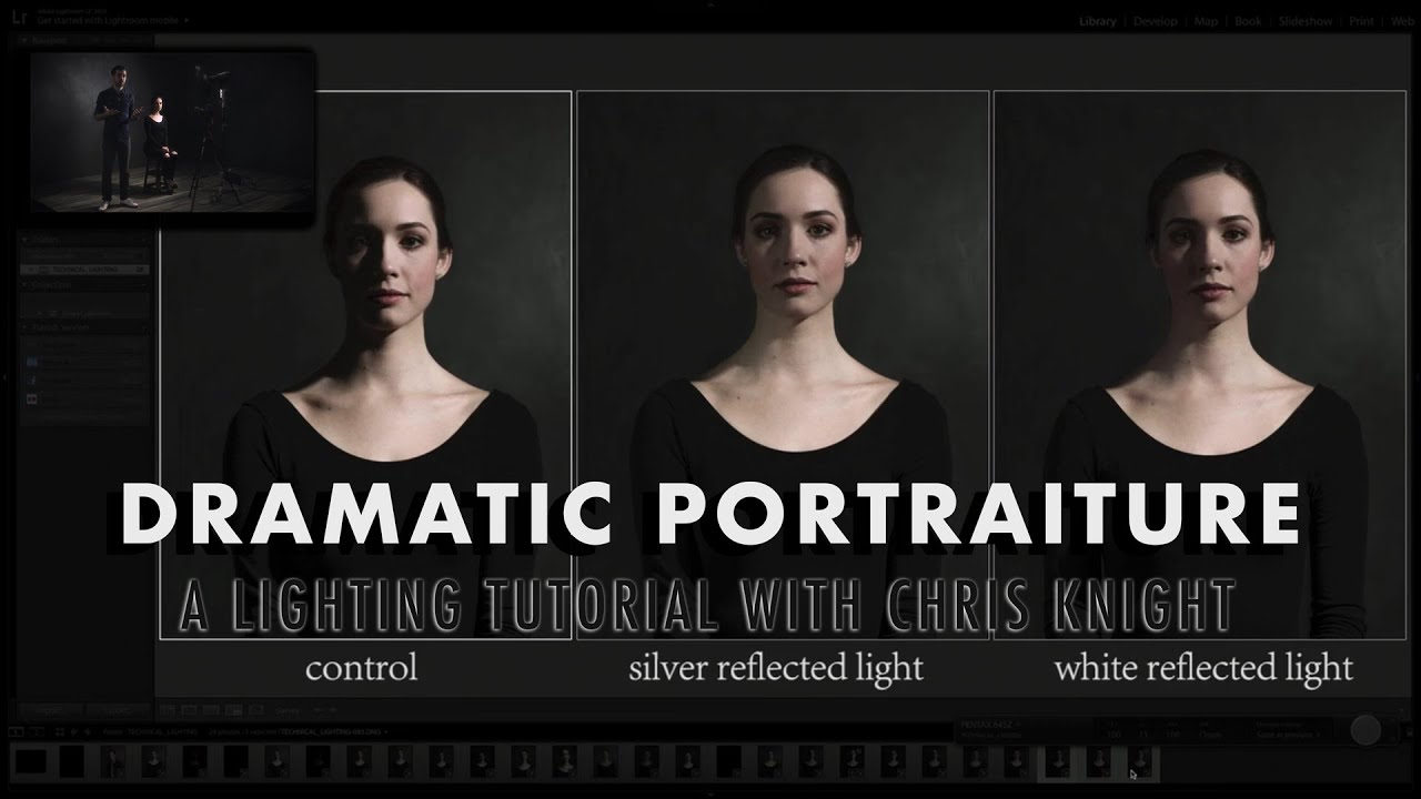 Portrait lighting - Professional Tutorial