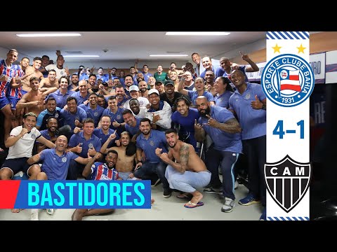 🎬 Bastidores - Bahia 4x1 Atlético-MG COMPLETO