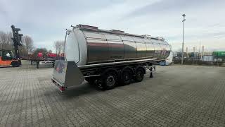 Cisterna alimentar Feldbinder LEBENSMITTEL / LEVENSMIDDELEN FOOD / 33.500L / 3-COMP / PUMPE / | Imagem 4 - Autoline