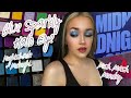 Blue Sparkly Halo Eye 🩵 Beauty Bay Midnight 42 + Gourmande Girls Nightshade • Mish Mash Monday