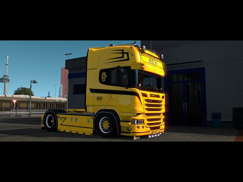 Euro Truck Simulator 1.35  Scania Holland style