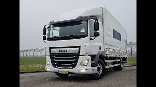 커튼 사이더 트럭 DAF CF 260 19T TAILLIFT AIRCO | 이미지 4 - Autoline
