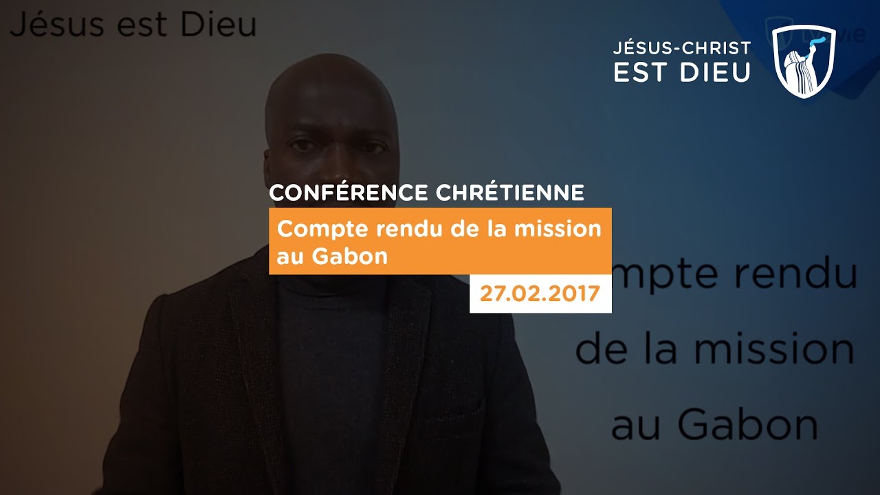 Thumbnail of video: Compte rendu de la mission au Gabon