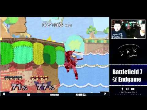 BF7 Exhibition Match - Tai (Marth) vs MIOM|S2J (Captain Falcon)