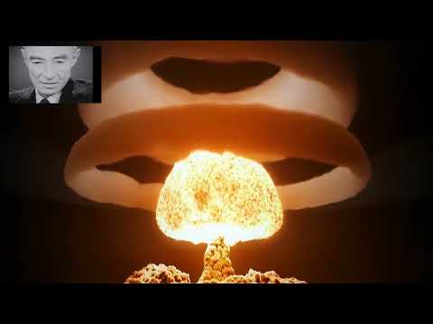 Nyt minusta on tullut Kuolema, maailmojen tuhoaja (Oppenheimer, Trinity)