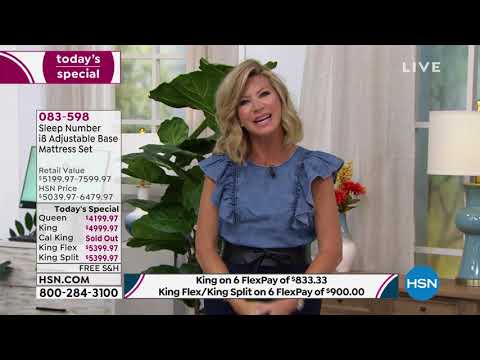 HSN | Sleep Number Mattresses 08.04.2019 - 08 PM