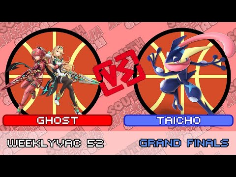WeeklyVac 52 - SSBU - Ghost (Pyra & Mythra, Mii Brawler) vs Taicho (Greninja, Bowser Jr.)
