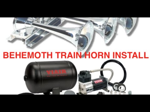 Train Horn Install Chevy Silverado
