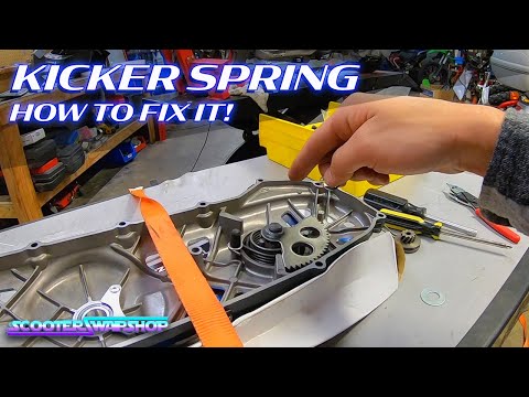 How to Install your Kick start spring | CVT Cover
