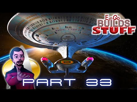 Eaglemoss Star Trek USS Enterprise NCC 1701-D Kit (Part 33): EmGo Builds Stuff