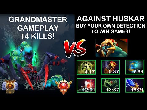 Grandmaster Broodmother - VS Huskar - 20 mins GG (0072)