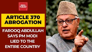 PM Modi Misled Not Only Me But The Entire Country Over Revoking Article 370: Farooq Abdullah | DOWNLOAD THIS VIDEO IN MP3, M4A, WEBM, MP4, 3GP ETC