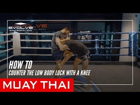 Muay Thai | How To Counter The Low Body Lock With A Knee