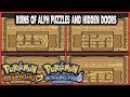 Pokemon HeartGold and SoulSilver - Ruins of Alph Puzzles and Hidden Doors (SOLVED)