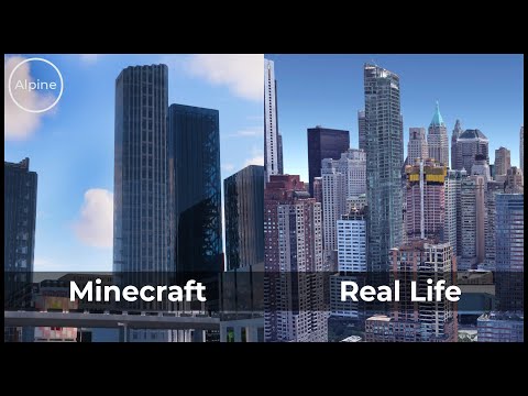 Minecraft Skyscraper Design from a Self-Declared Pro