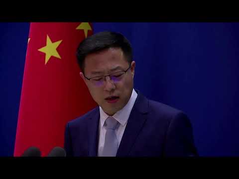 中國警告美國不要插手香港事務 (China warns U.S. to stay out of Hong Kong affairs)