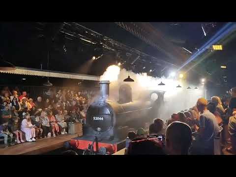 The Railway Children stage performance at KWVR With Ironclad as the star locomotive 