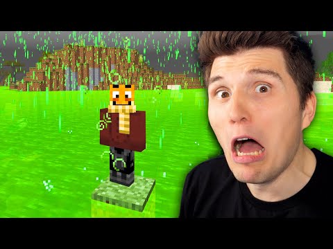 Minecraft, aber Regen ist giftig...