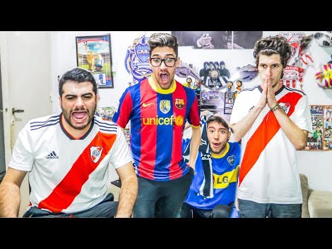 River 0 Gremio 1 | SEMIFINAL Copa Libertadores 2018 | Friends reactions