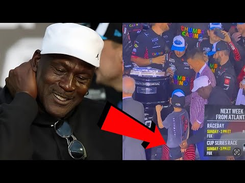 New Shocking Video Exposes Micheal Jordan At Daytona 500 Doing This To A Kid LIVE… WTH?!🤯
