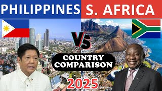 South Africa vs Philippines 2025 | Economy, Growth, Power – Full Country Breakdown