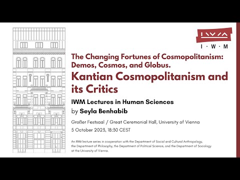 Seyla Benhabib: Kantian Cosmopolitanism and its Critics
