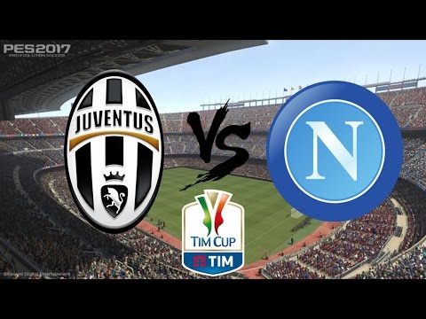 PES 2017 - Juventus VS Napoli  - TIM Cup - 1st Leg