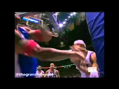 Kenyon Martin vs. Corey Maggette fight