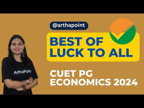 Best Wishes to all from Arzoo Ma'am for CUET PG Economics | CUET MA Economics Entrance Coaching