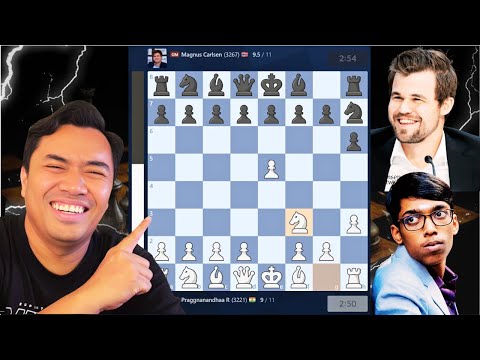 Anong KLASENG DEPENSA Yan? HEHEHE! | Carlsen vs Praggnanandhaa Championship!
